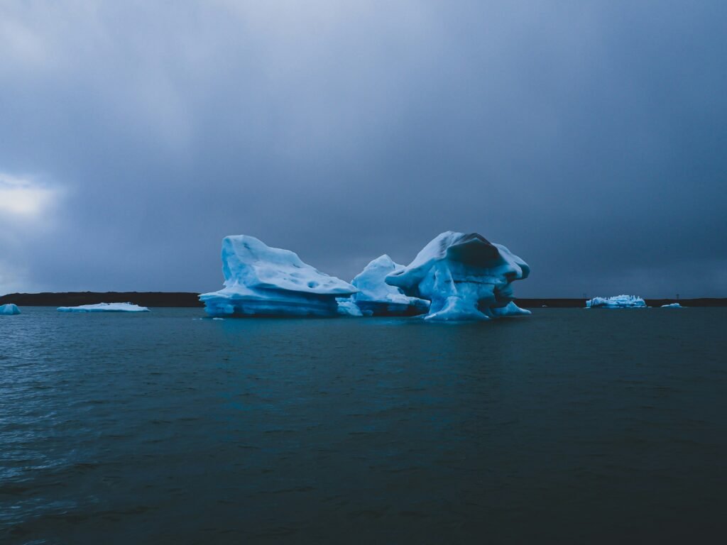 iceberg in the ocean