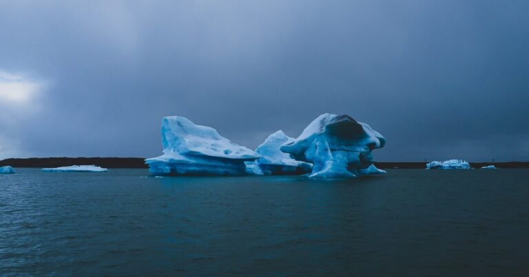 iceberg in the ocean